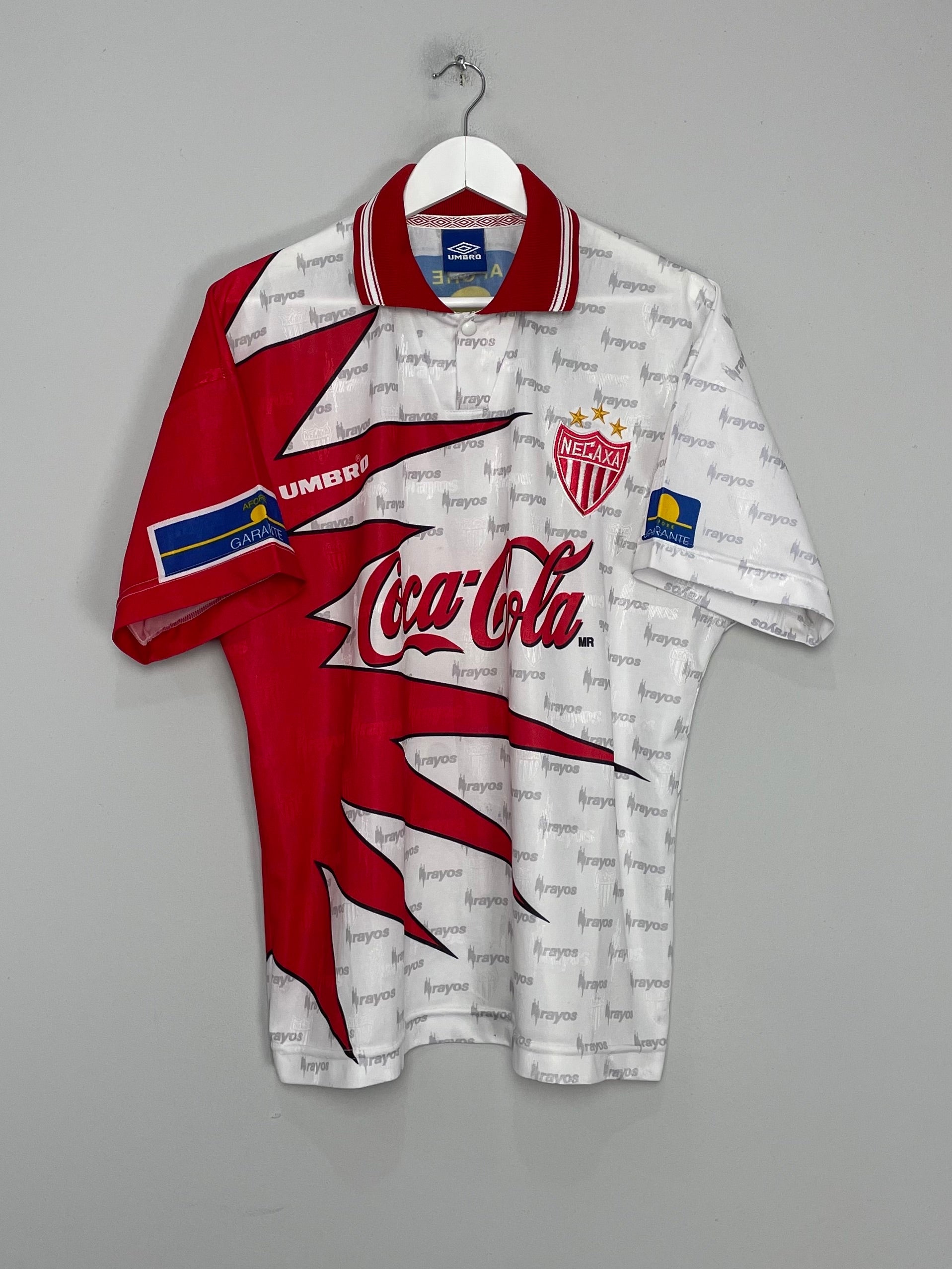 1999 NECAXA HOME SHIRT (L) UMBRO