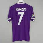 2016/17 REAL MADRID RONALDO #7 AWAY SHIRT (M) ADIDAS