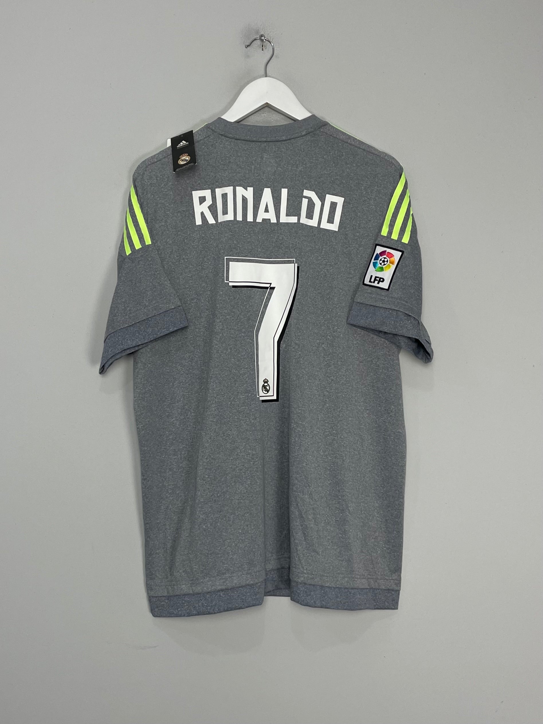 2015/16 REAL MADRID RONALDO #7 *BNWT* AWAY SHIRT (XL) ADIDAS