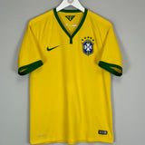 2014/15 BRAZIL HOME SHIRT (M) NIKE