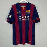 2014/15 BARCELONA MESSI #10 HOME SHIRT (XL) NIKE