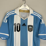 2011/12 ARGENTINA MESSI #10 HOME SHIRT (M) ADIDAS