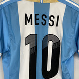 2011/12 ARGENTINA MESSI #10 HOME SHIRT (M) ADIDAS