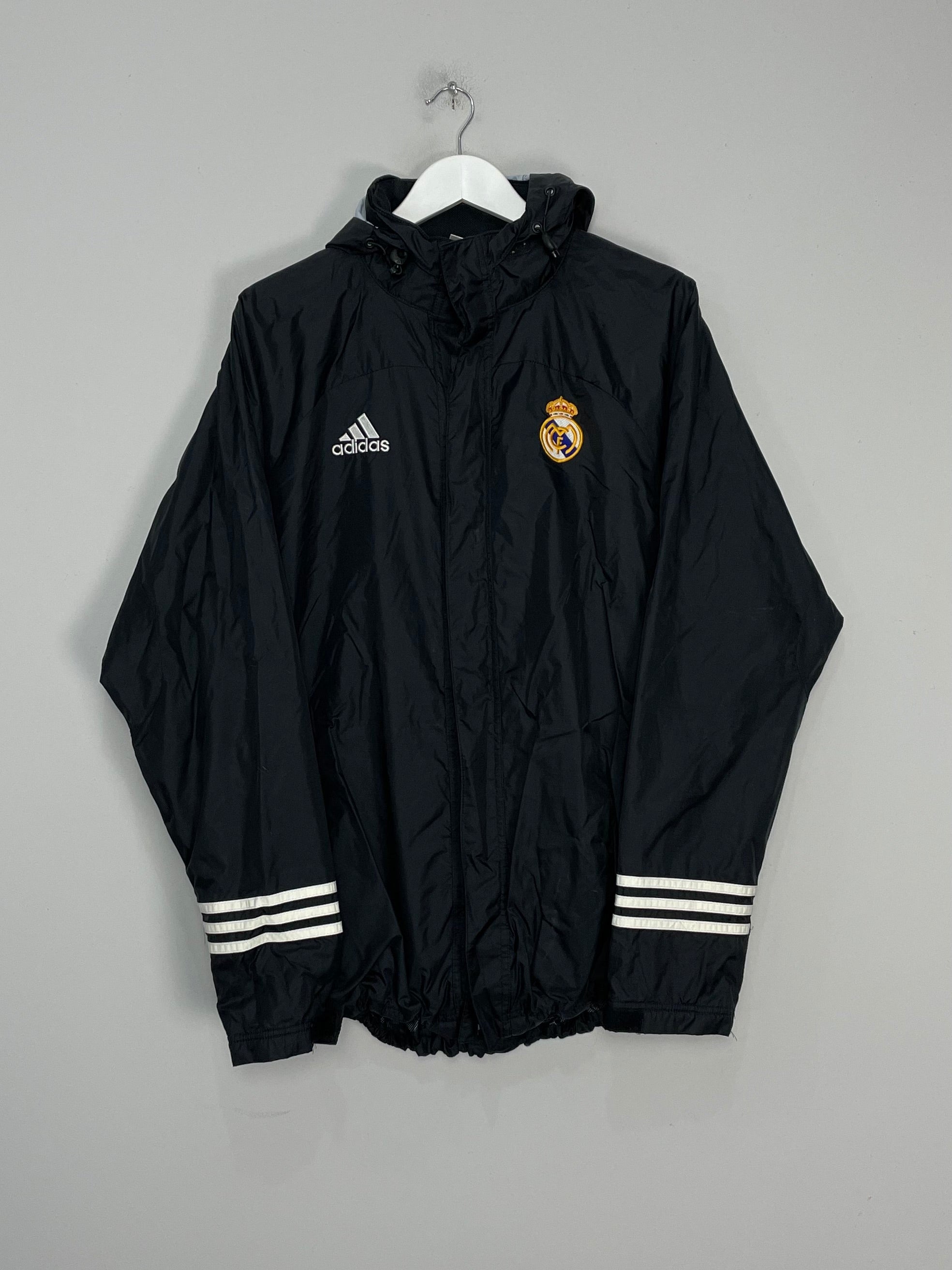 2002/03 REAL MADRID TRACK JACKET (M) ADIDAS