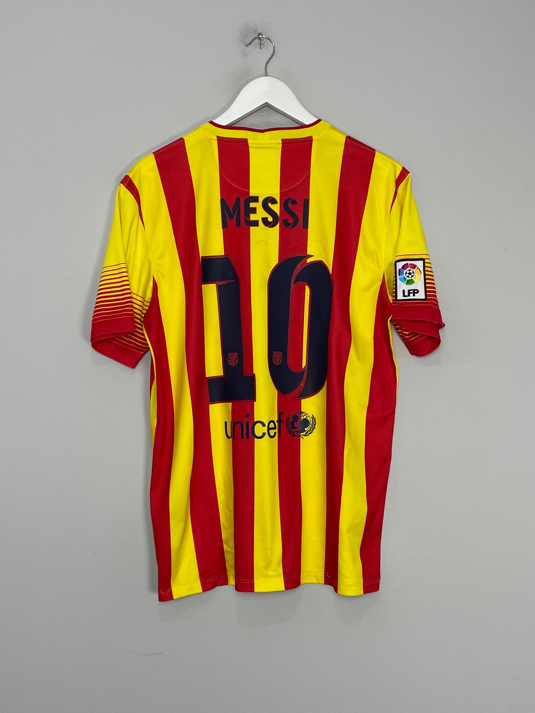 2013/14 BARCELONA MESSI #10 AWAY SHIRT (L) NIKE