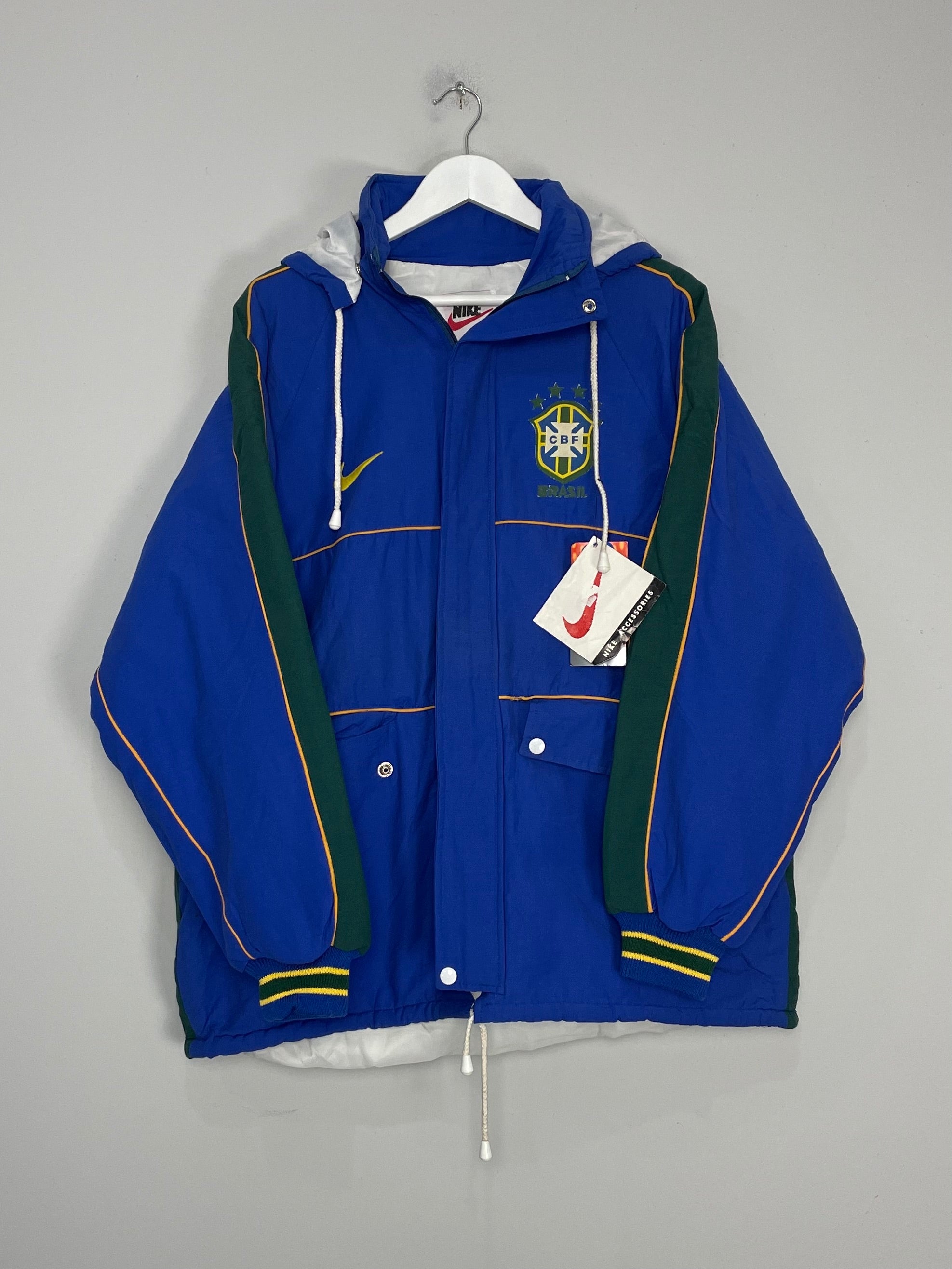 CULT KITS - 1997/99 BRAZIL *BNWT* TRACK JACKET (XL) NIKE – Cult Kits