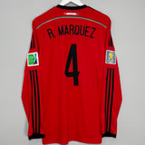 2014/15 MEXICO R.MARQUEZ #4 L/S AWAY SHIRT (L) ADIDAS