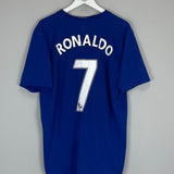 2008/09 MANCHESTER UNITED RONALDO #7 AWAY SHIRT (XL) NIKE