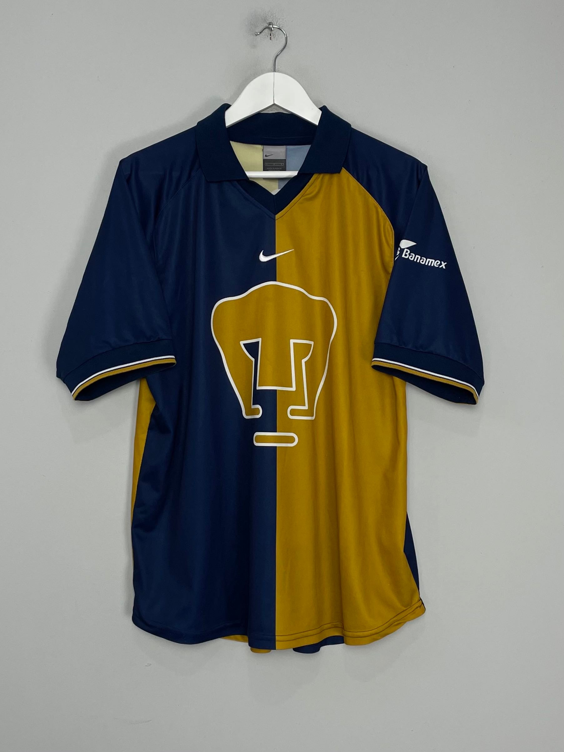 2001/02 UNAM PUMAS HOME SHIRT (L) NIKE