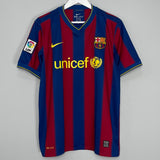 2009/10 BARCELONA MESSI #10 HOME SHIRT (L) NIKE