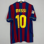 2009/10 BARCELONA MESSI #10 HOME SHIRT (L) NIKE