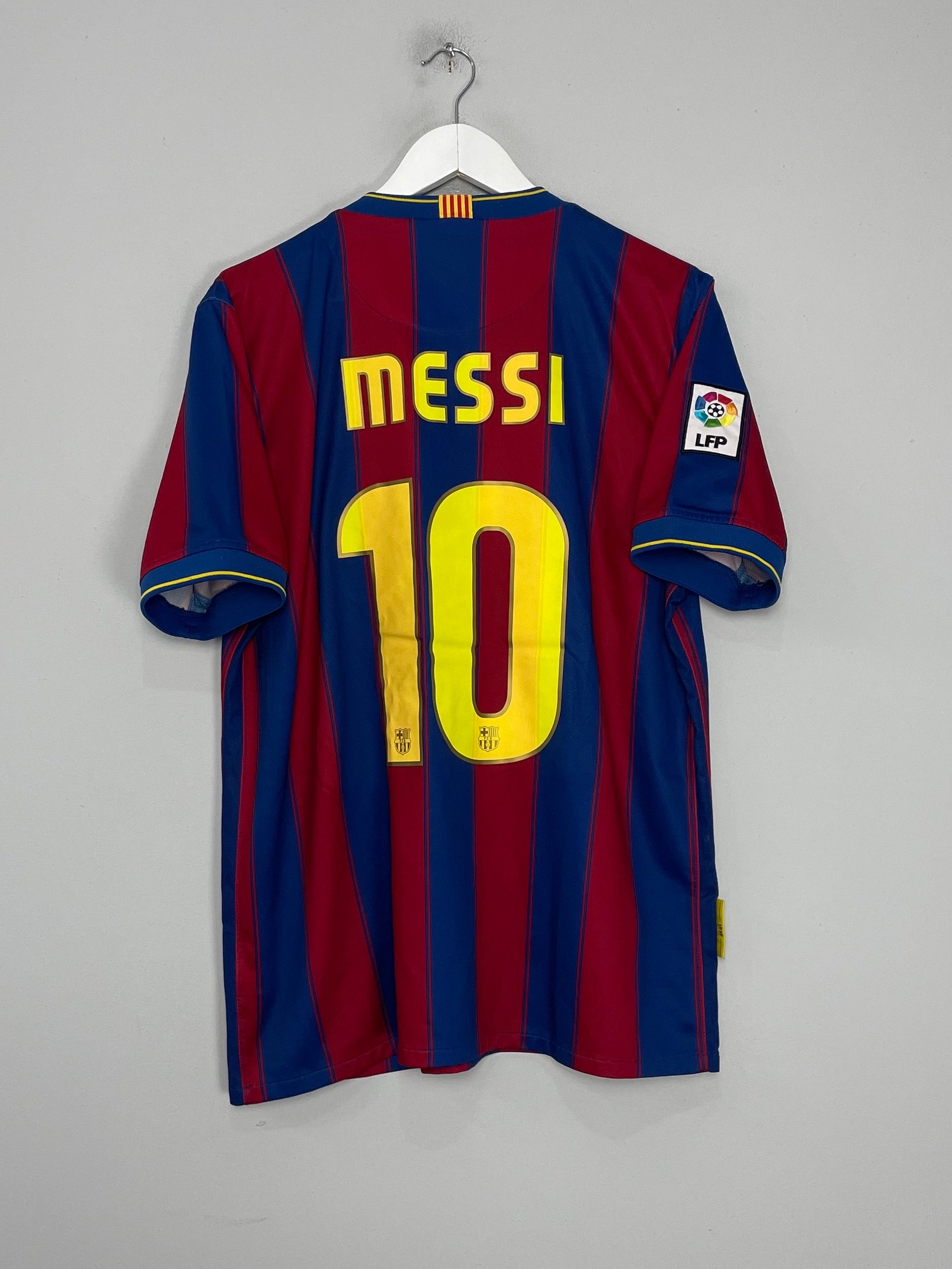 2009/10 BARCELONA MESSI #10 HOME SHIRT (L) NIKE