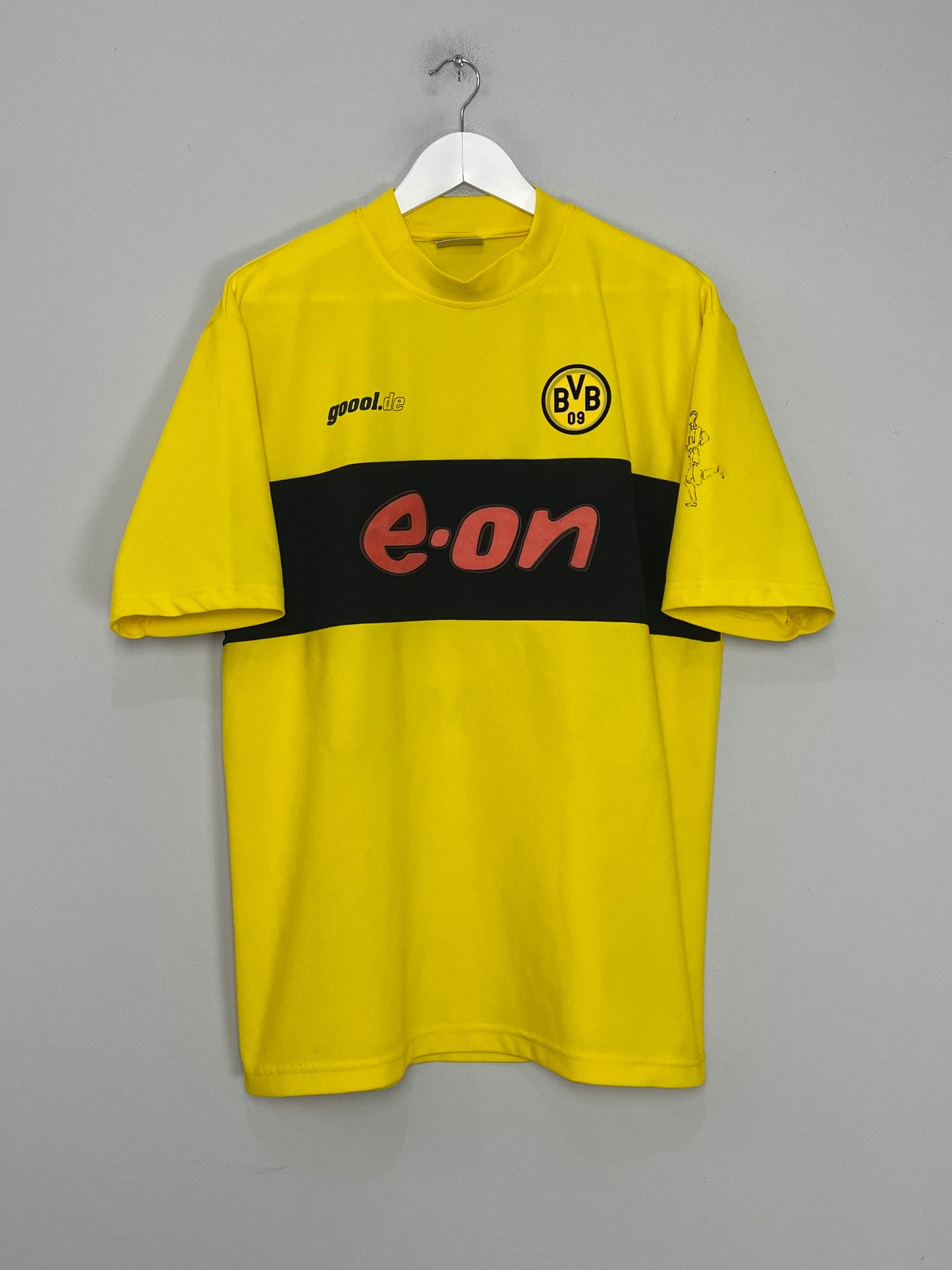 2002/03 DORTMUND ROSICKY #10 HOME SHIRT (XL) GOOOLDE