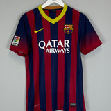 2013/14 BARCELONA MESSI #10 HOME SHIRT (S) NIKE