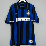 2007/08 INTER MILAN FIGO #7 *CENTENARY* HOME SHIRT (XL) NIKE