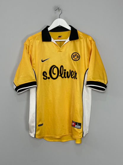 1998/00 DORTMUND MOLLER #10 HOME SHIRT (L) NIKE