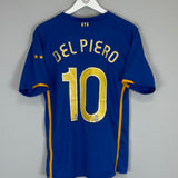 2007/08 JUVENTUS DEL PIERO #10 AWAY SHIRT (M) NIKE