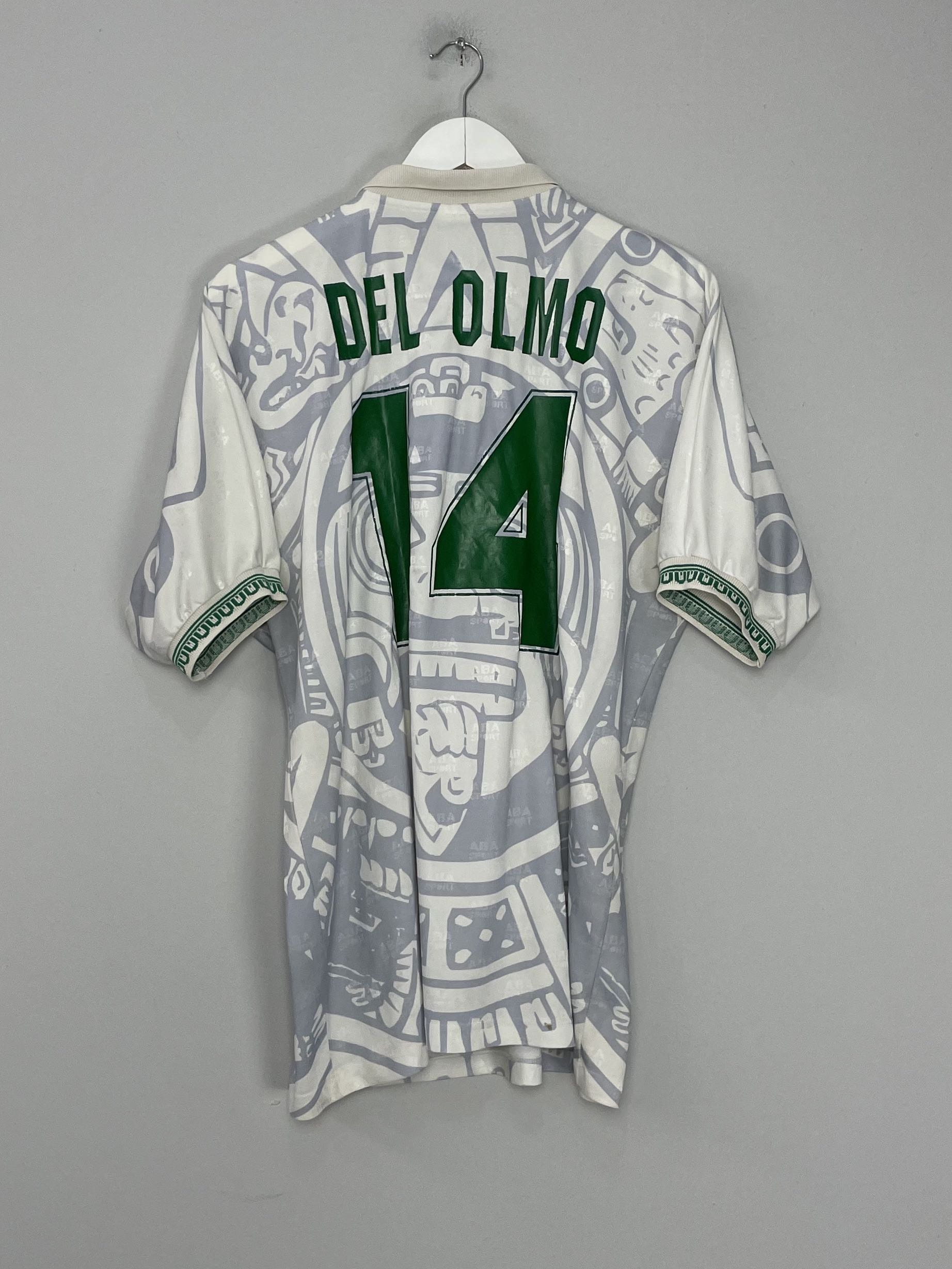 1996/98 MEXICO DEL OLMO #14 AWAY SHIRT (M) ABA SPORT