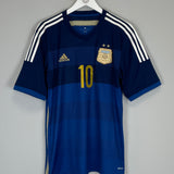 2014/15 ARGENTINA MESSI #10 AWAY SHIRT (L) ADIDAS