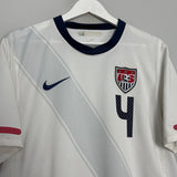 2010/11 USA BRADLEY #4 HOME SHIRT (L) NIKE