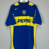 2004/05 BOCA JUNIORS HOME SHIRT (XL) NIKE