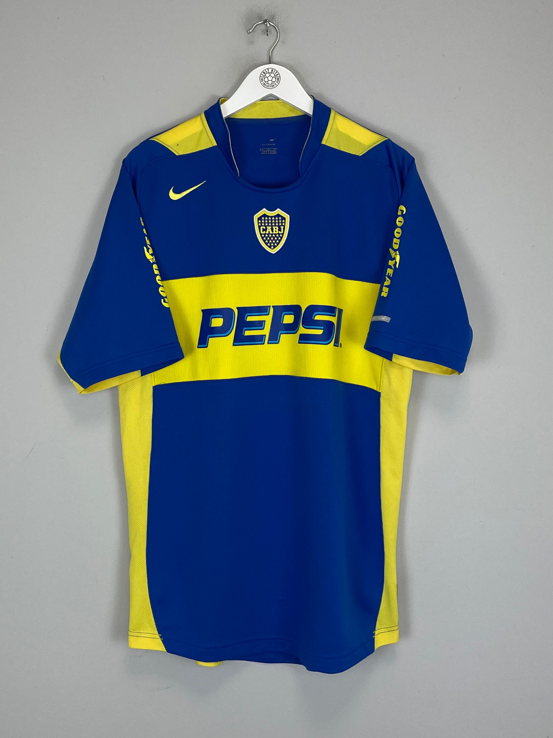 2004/05 BOCA JUNIORS HOME SHIRT (XL) NIKE