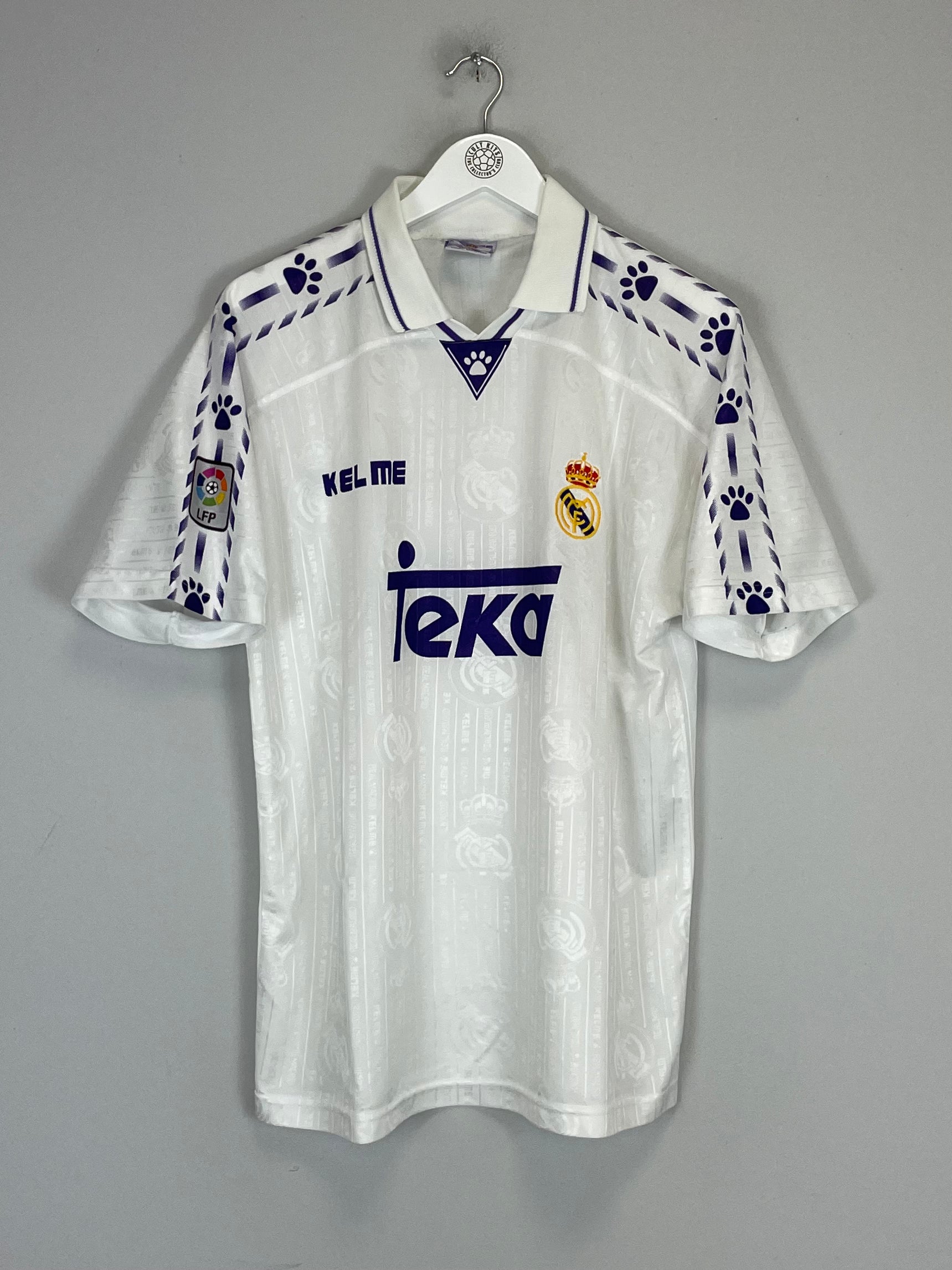 1994/96 REAL MADRID HOME SHIRT (L) KELME