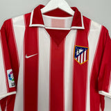 2003/04 ATLETICO MADRID F.TORRES #9 HOME SHIRT (M) NIKE