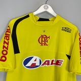 2009 FLAMENGO ADRIANO #10 AWAY SHIRT (M) OLYMPIKUS