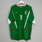 2003/04 MEXICO J.BORGHETTI #9 HOME SHIRT (XL) NIKE