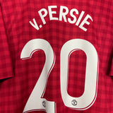 2012/13 MANCHESTER UNITED V.PERSIE #20 HOME SHIRT (XL) NIKE