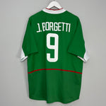 2003/04 MEXICO J.BORGHETTI #9 HOME SHIRT (XL) NIKE