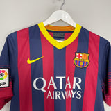 2013/14 BARCELONA MESSI #10 HOME SHIRT (S) NIKE