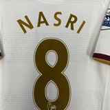 2007/08 ARSENAL NASRI #8 AWAY SHIRT (M) NIKE