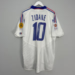 2004/06 FRANCE ZIDANE #10 AWAY SHIRT (XL) ADIDAS