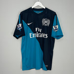 2011/12 ARSENAL LEAKEY #7 AWAY SHIRT (XL) NIKE