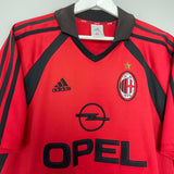 2001/02 AC MILAN SHEVCHENKO #7 THIRD SHIRT (L) ADIDAS