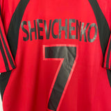 2001/02 AC MILAN SHEVCHENKO #7 THIRD SHIRT (L) ADIDAS