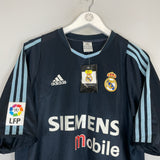 2003/04 REAL MADRID RONALDO #9 *BNWT* AWAY SHIRT (XL) ADIDAS