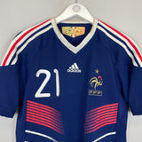 2009/10 FRANCE ANELKA #21 HOME SHIRT (S) ADIDAS