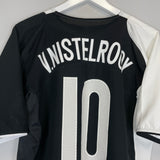 2004 NETHERLANDS V.NISTELROOY #9 ANTI RACISM SHIRT (XL) NIKE