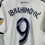 2018/19 LA GALAXY IBRAHIMOVIC #9 AUTHENTIC HOME SHIRT (L) ADIDAS