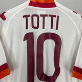 2011/12 ROMA TOTTI #10 *BNWT* AWAY SHIRT (XL) KAPPA