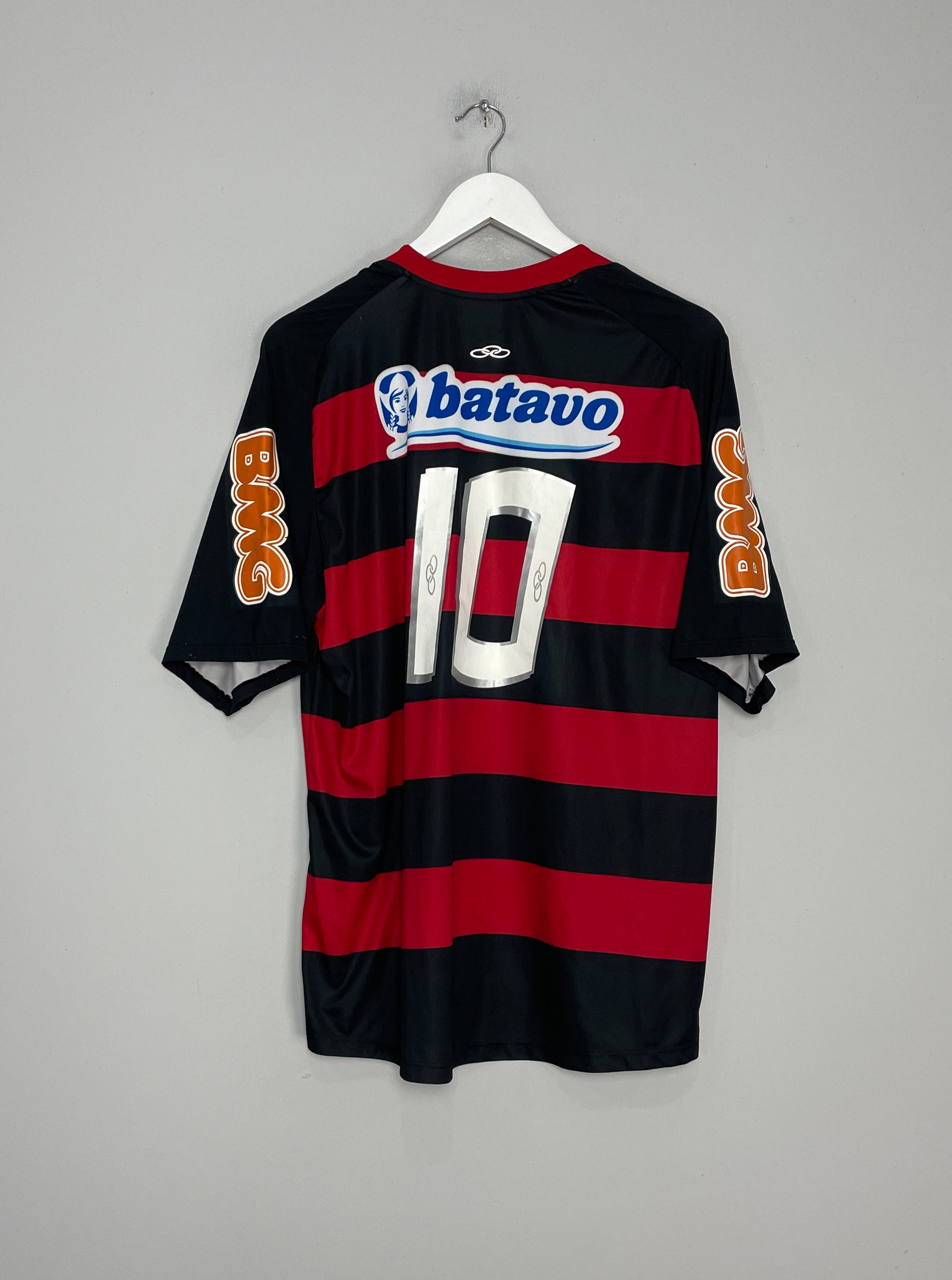 2010/11 FLAMENGO #10 HOME SHIRT (XL) OLYMPIKUS