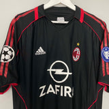 2005/06 AC MILAN KAKA #22 C/L AWAY SHIRT (L) ADIDAS