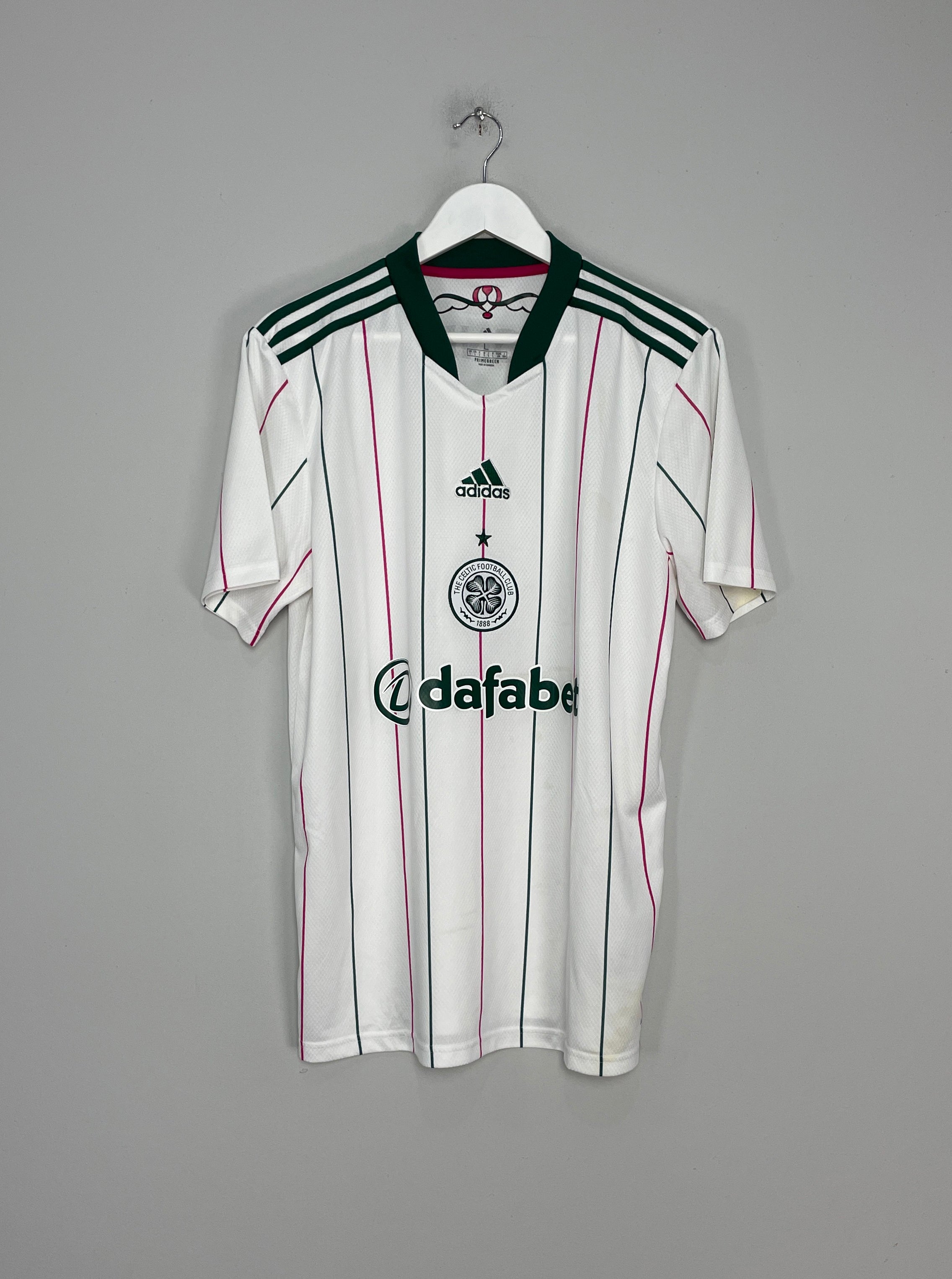 2021/22 CELTIC THIRD SHIRT (L) ADIDAS