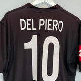 2001/02 JUVENTUS DEL PIERO #10 AWAY SHIRT (L) LOTTO