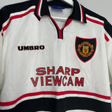 1997/99 MANCHESTER UNITED AWAY SHIRT (L) UMBRO