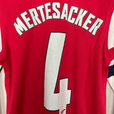 2012/14 ARSENAL MERTESACKER #4 *PLAYER ISSUE* HOME SHIRT (M) NIKE