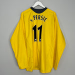 2005/06 ARSENAL V.PERSIE #11 L/S AWAY SHIRT (XL) NIKE